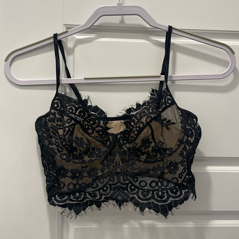 Black Laced Bralette